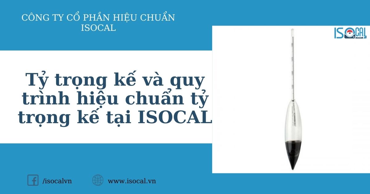 Hiệu chuẩn tỷ trọng kế tại ISOCAL